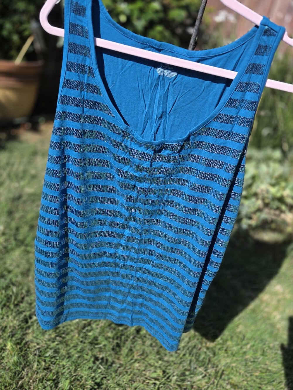Lane Bryant Sequin Embellished Tank Top